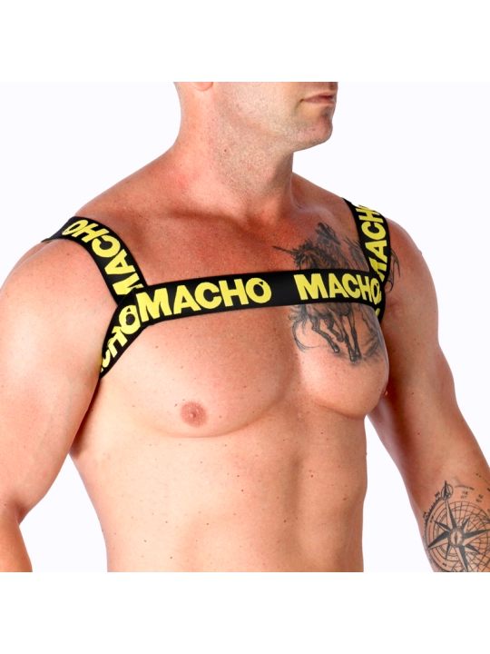 Doppelter Gelber Gurt von Macho Underwear