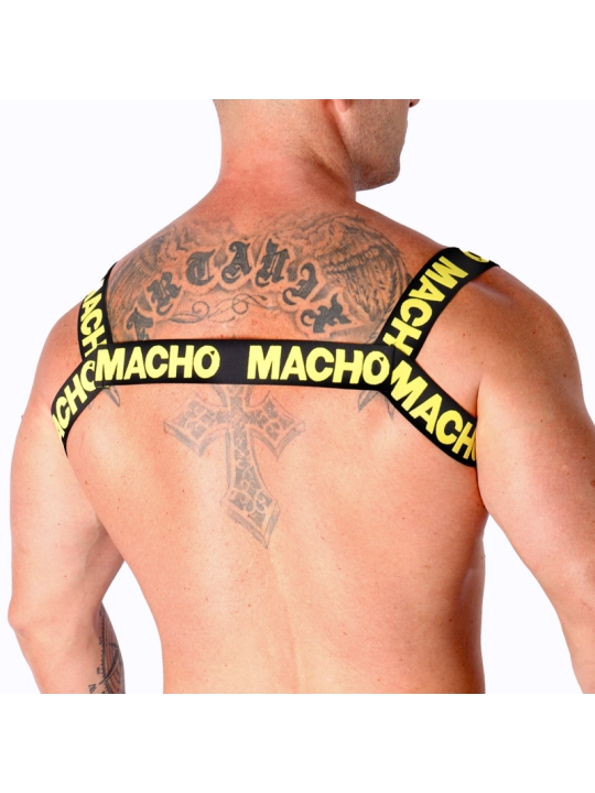 Doppelter Gelber Gurt von Macho Underwear