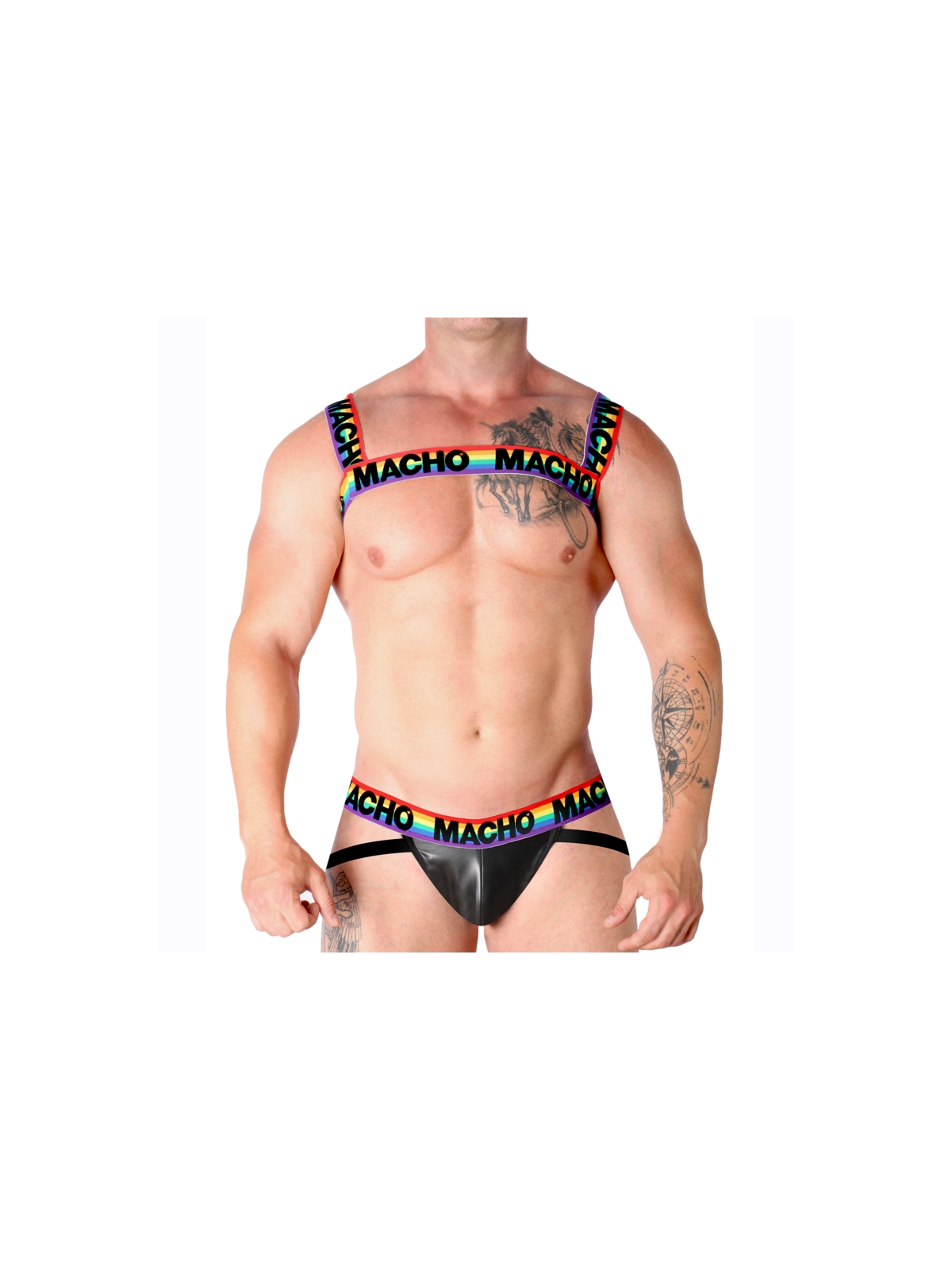 Doppelgeschirr Pride Limited von Macho Underwear