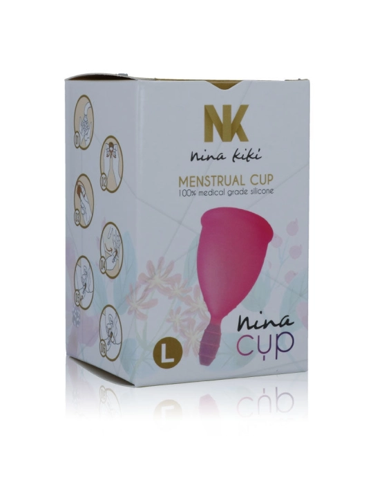 Nina Cup Menstrual Cup Größe L Rosa von Nina Kikí