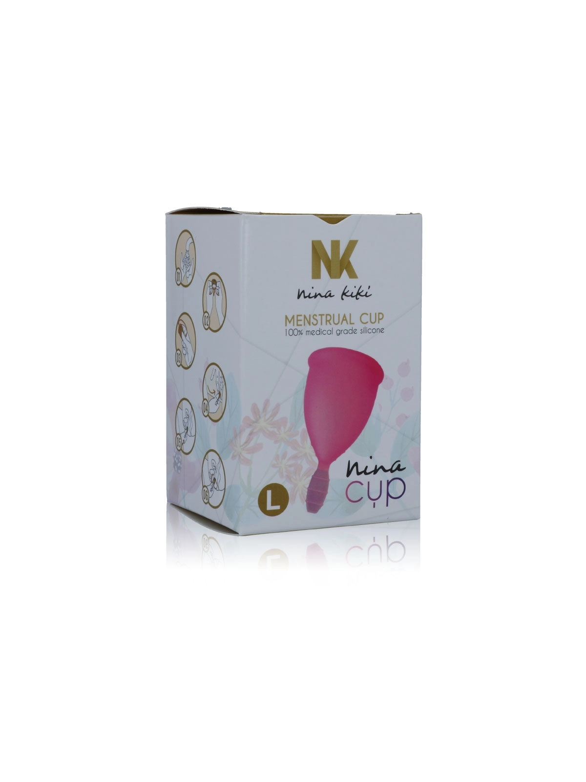 Nina Cup Menstrual Cup Größe L Rosa von Nina Kikí