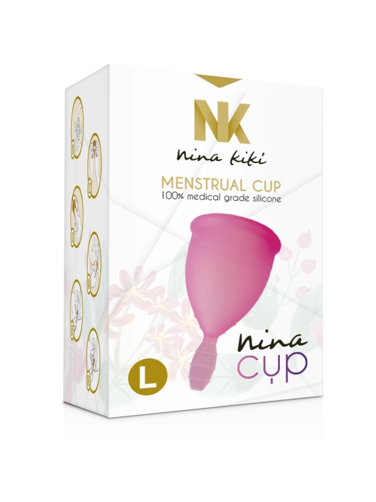 Nina Cup Menstrual Cup Größe L Rosa von Nina Kikí