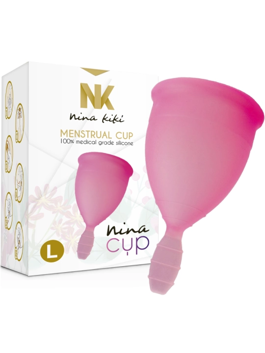 Nina Cup Menstrual Cup Größe L Rosa von Nina Kikí