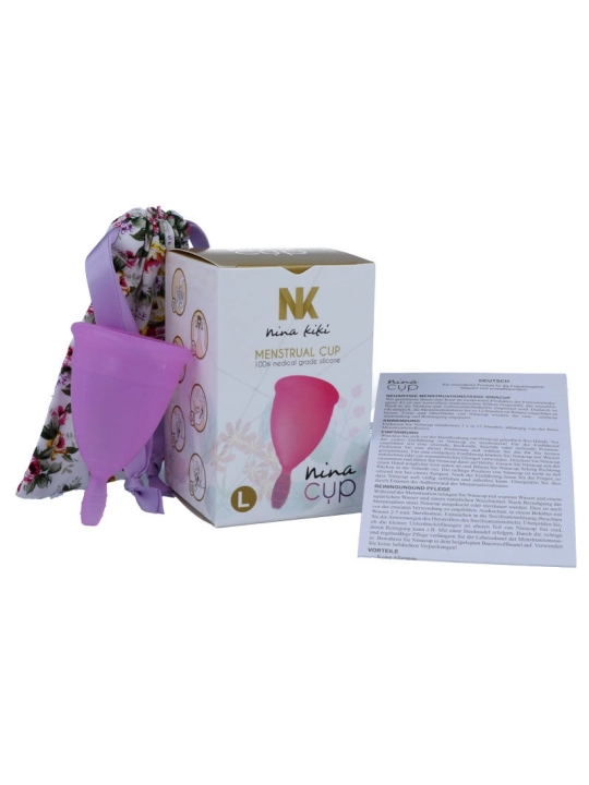 Nina Cup Menstrual Cup Größe L lila von Nina Kikí