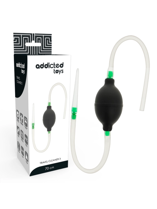 Schwarzes Enema-Set von Addicted Toys