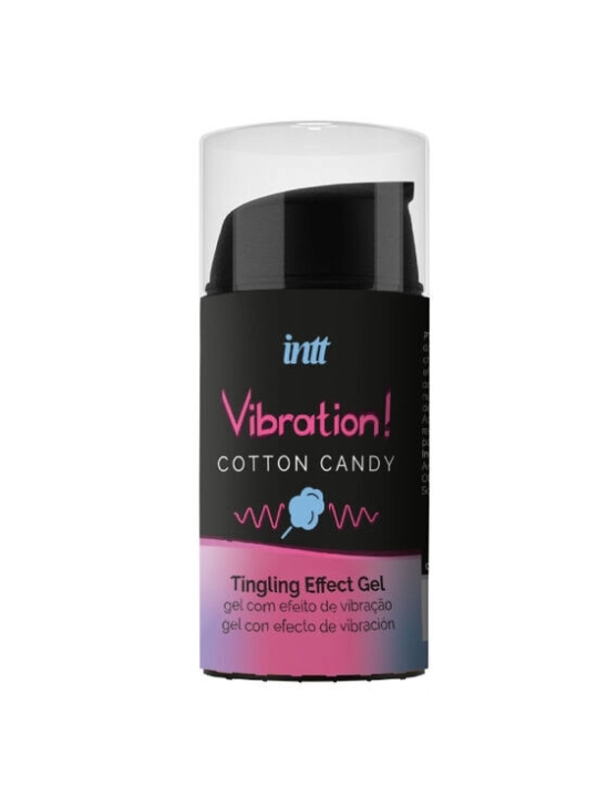 Unisex Vibrierendes Effektgel Cotton Candy 15 ml von Intt Unisex Arousal Gel