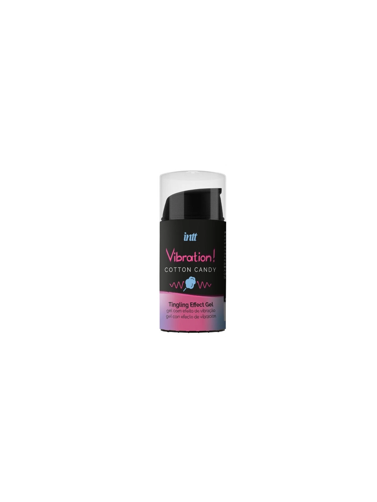 Unisex Vibrierendes Effektgel Cotton Candy 15 ml von Intt Unisex Arousal Gel