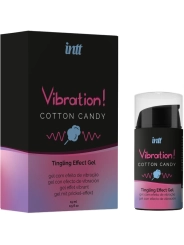 Unisex Vibrierendes Effektgel Cotton Candy 15 ml von Intt Unisex Arousal Gel