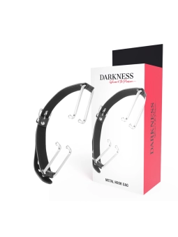 Knebel mit Schwarzem Haken von Darkness Bondage