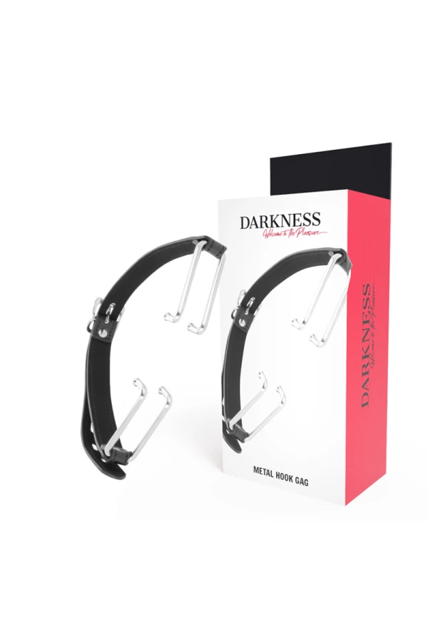 Knebel mit Schwarzem Haken von Darkness Bondage