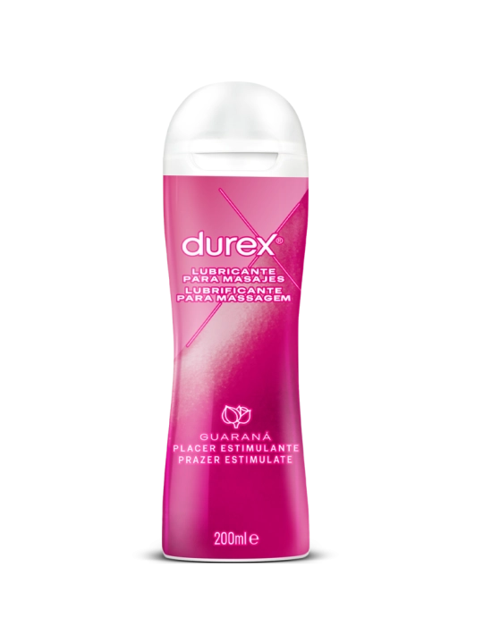 Play 2-1 Massage- und Stimulierendes Schmiermittel 200 ml von Durex Lubes