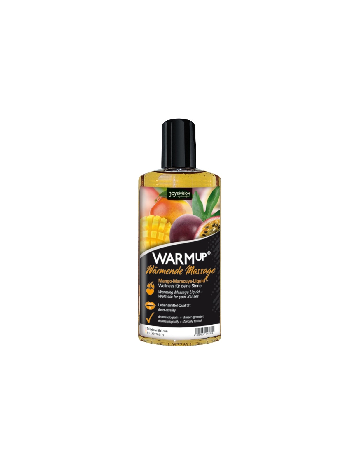 Warmup Mango- und Maracuya-Massageöl 150 ml von Joydivision Aquaglide