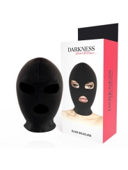 Bdsm-Submission-Maske, Mund und Augen Schwarz von Darkness Bondage