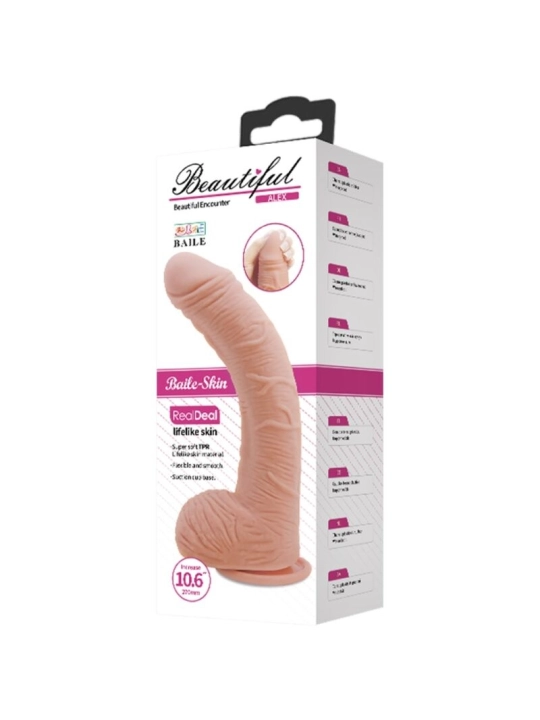 Alex Realistischer Beigedildo 27 cm von Baile Dildos