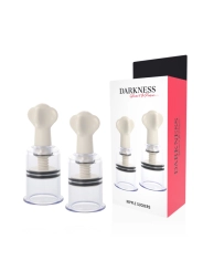 Transparenter Nippelsauger mit 3,1 cm Durchmesser von Darkness Sensations