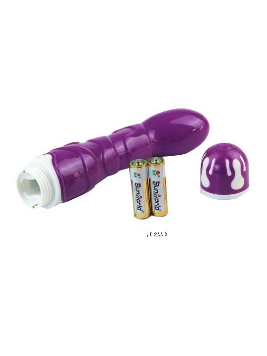 Realistischer Dildo 10 Rhythms Sensation Flieder von Baile Vibrators