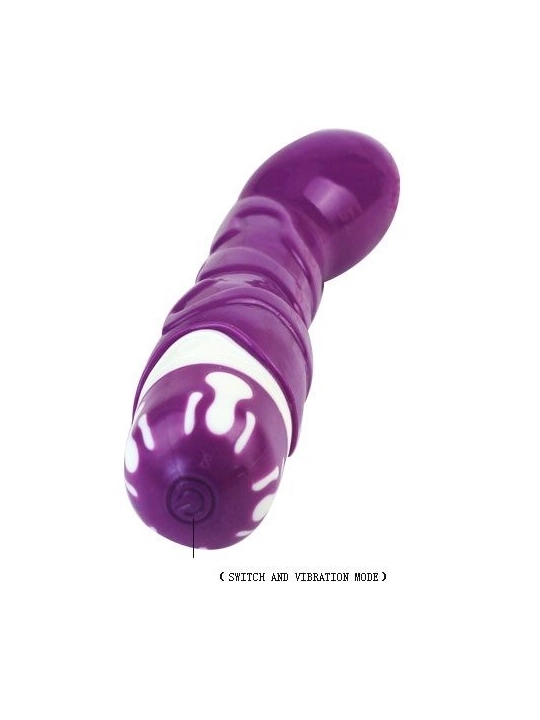 Realistischer Dildo 10 Rhythms Sensation Flieder von Baile Vibrators