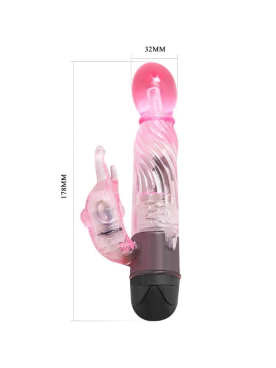 Geben Sie Ihnen Eine Art Liebhabervibrator mit Rosa Hasen 10 Modi von Baile Vibrators