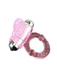 Sweet Abs 10 Rhythms Ring Rosa Vibrator Penisring von Baile For Him