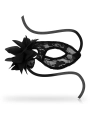 Masken Schwarze Spitzen- und Blumenmasken von Ohmama Masks