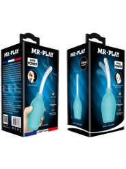 Anal-Birne-Blaue Gummi-Dusche von Mr Play