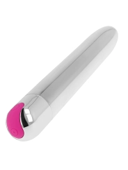 Wiederaufladbarer Silbervibrator 10 Modi 18,5 cm von Ohmama Vibrators