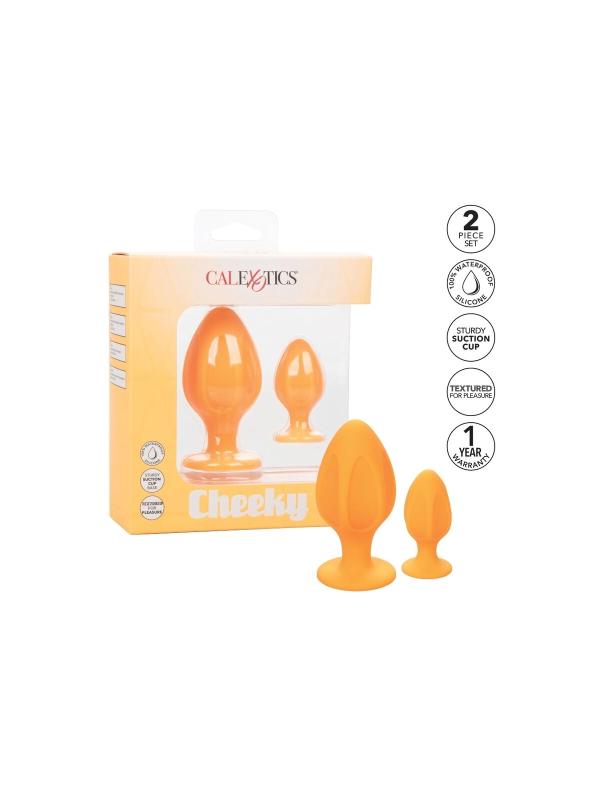 Cheeky Buttplug Orange von Calexotics