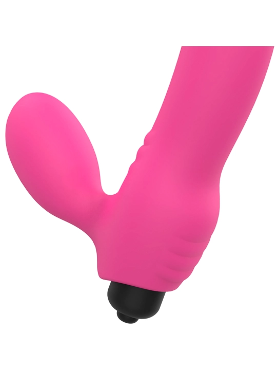 Bix Doppelstimulationsvibrator Xmas Edition Rosa von Ohmama Vibrators