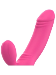 Bix Doppelstimulationsvibrator Xmas Edition Rosa von Ohmama Vibrators