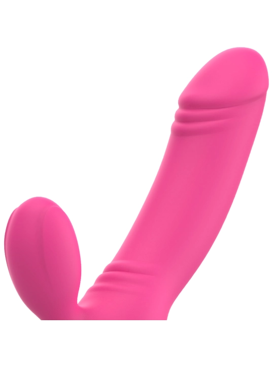 Bix Doppelstimulationsvibrator Xmas Edition Rosa von Ohmama Vibrators