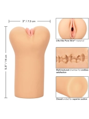 Boundless Vulva Stroker Helle Beige von Calexotics