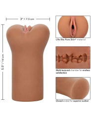 Boundless Vulva Stroker Karamellhaut von Calexotics