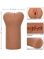 Boundless Vulva Stroker Karamellhaut von Calexotics