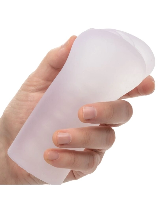 Boundless Vulva Stroker Transparent von Calexotics