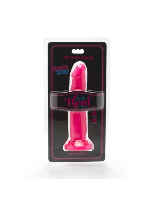 Happy Dicks Dildo 19 cm Rosa von Get Real