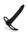 Cobi Onyx Anal Dildo mit Schwanz- und Hodenring 13 cm Silikon von Mythology Fantasy Dildo