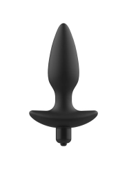 Massager Plug Anal mit Vibration Schwarz von Addicted Toys