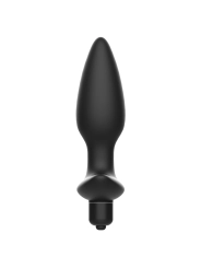 Massager Plug Anal mit Vibration Schwarz von Addicted Toys