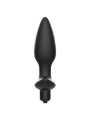 Massager Plug Anal mit Vibration Schwarz von Addicted Toys