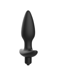 Massager Plug Anal mit Vibration Schwarz von Addicted Toys