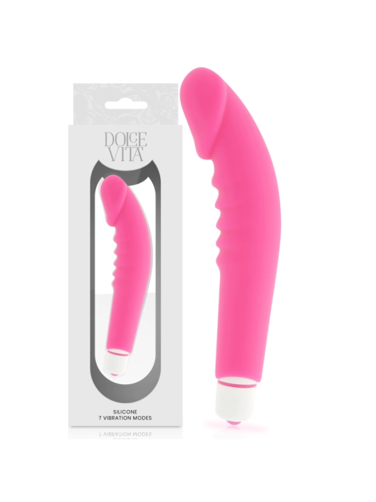 Realistic Pleasure Pink Silicone von Dolce Vita