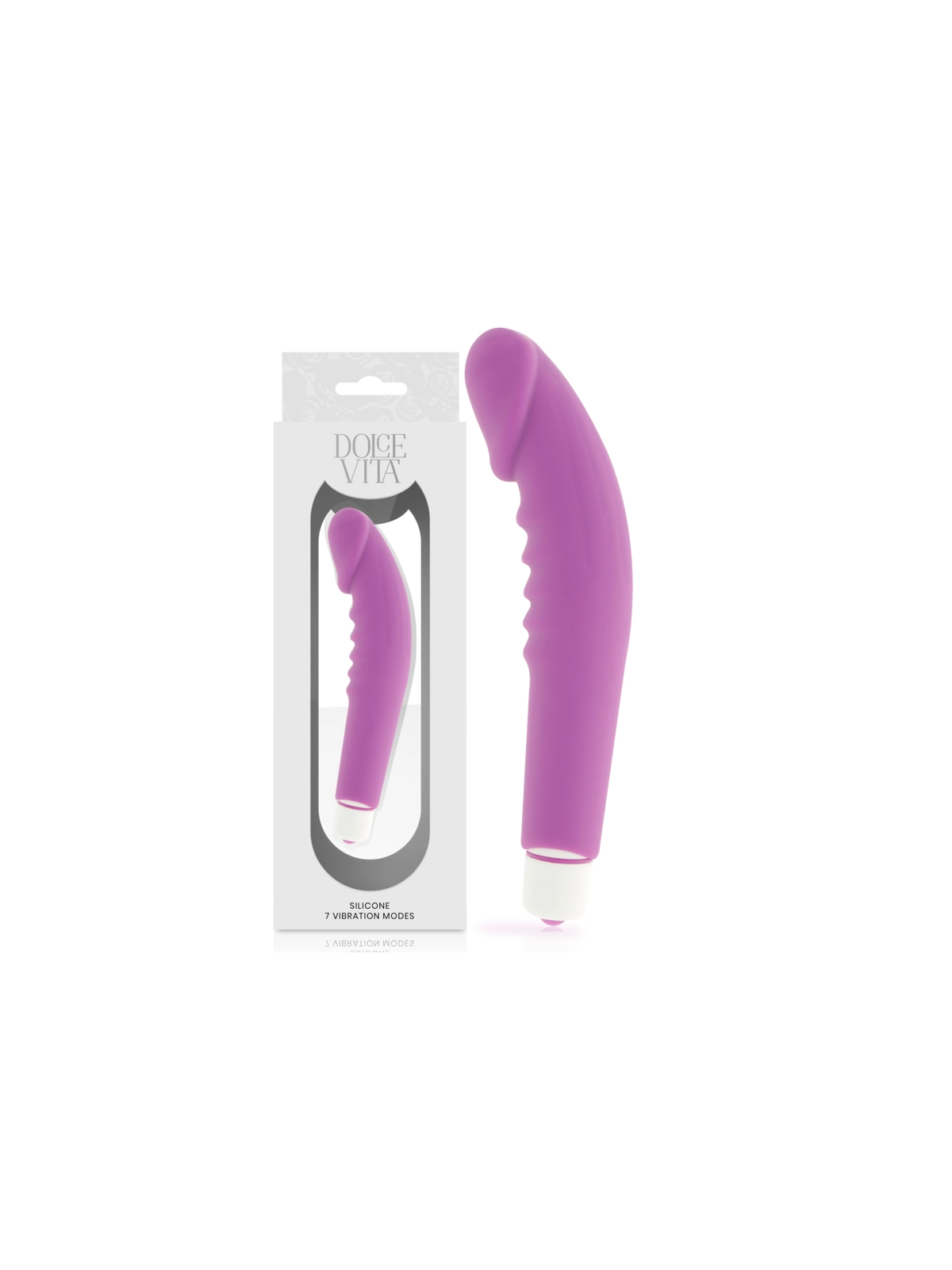 Realistic Pleasure Purple Silicone von Dolce Vita