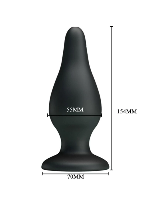 Ergonomischer Silikonstecker 15.4 cm von Pretty Love Bottom