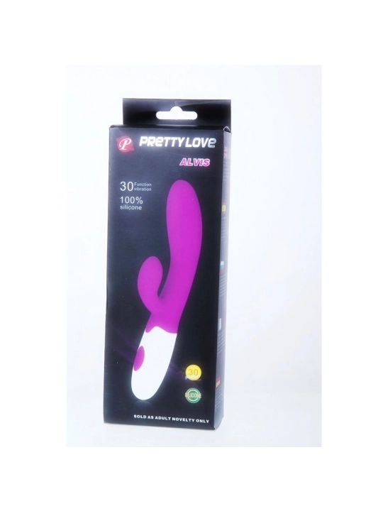 Flirtation Alvis Vibrator mit Klitoris-Stimulator von Pretty Love Flirtation