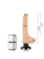 Realistischer Vibrator 2-1 Natürlich 18.5 cm -O- 4 cm von Basecock