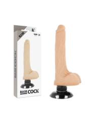 Realistischer Vibrator 2-1 Natürlich 18.5 cm -O- 4 cm von Basecock