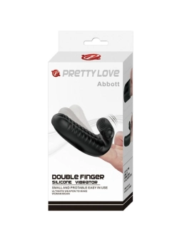 Abbott Schwarzer Stimulator-Fingerhut von Pretty Love