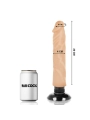 Realistischer Vibrator 2-1 Natürlich 20 cm -O- 4 cm von Basecock