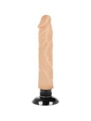 Realistischer Vibrator 2-1 Natürlich 20 cm -O- 4 cm von Basecock