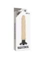 Realistischer Vibrator 2-1 Natürlich 20 cm -O- 4 cm von Basecock